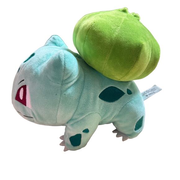 Pokemon BULBASAUR Plush, Stuffed Animal 8" - Picture 6 of 6
